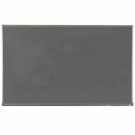 AARCO AA-1B 42in x 24in Aluminum A-Frame Sign Board with Black Chalkboard 116AA1B